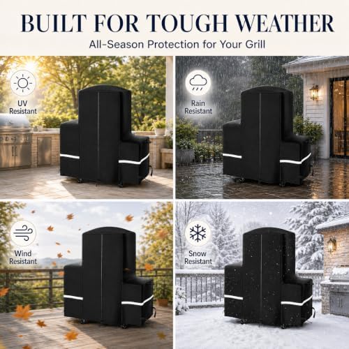 GRISUN Grill Cover for Pit Boss Lockhart Platinum Series Grill PB2180LK - Image 5