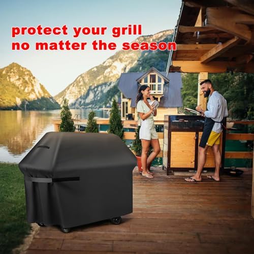 65 Inch Grill Cover, Heavy Duty Waterproof 4-5 Burners BBQ Cover - Image 7