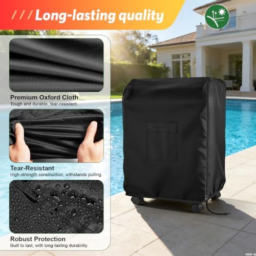 Patio Heater Covers 15" for VEVOR Propane Cabinet Heater 15x18x22In - Image 4