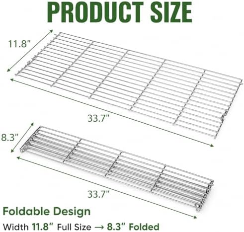 Warming Rack For Pit Boss Austin XL Pellet Grill Upper Rack Replacement - Image 2