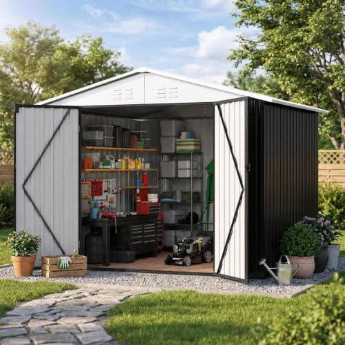 Polar Aurora 6x8 FT Outdoor Storage Shed by PolarAurora
