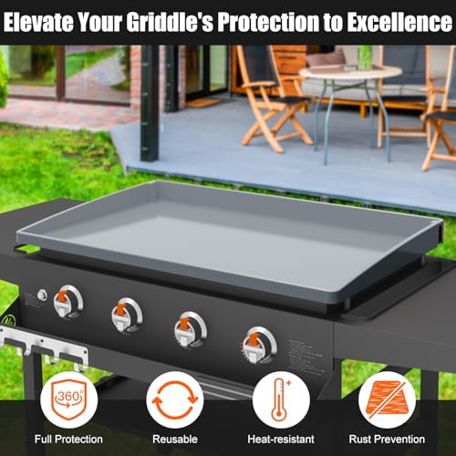 Silicone Griddle Mat Cover for Blackstone - 36 Inch True All-Encompassing Coverage Heavy Duty Food Grade Grill Buddy Mat, All Season Cooking Surface Protective Cover - Image 4