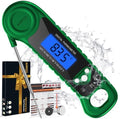 AMMZO Digital Meat Thermometer for Grilling, Candy Thermometer Instant Read Food Thermometer Waterproof with Backlight for Cooking, Deep Fry, BBQ, Grill, Smoker and Roast (Green) by AMMZO