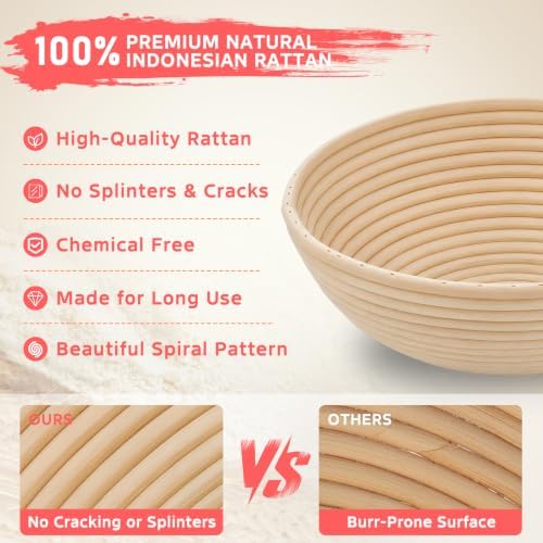 Sourdough Starter Kit with Enamel Cast Iron Pot 6.5 QT for Bread Baking - Image 6