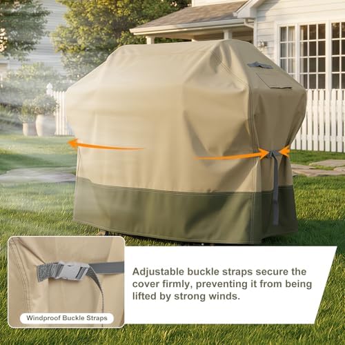 BBQ 3-6 Burners Gas Grill Cover 65 Inch - Image 6