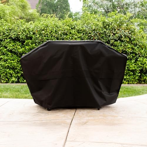 Nexgrill 66" Gas Grill Cover for 5&6-Burner Grill, Heavy Duty Polyester, Adjustable Buckle Straps, Built-In Pouch, Designed for 720-0896, 720-1046, and Standard 5 & 6-Burner BBQ Grills - 700-20144 - Image 7