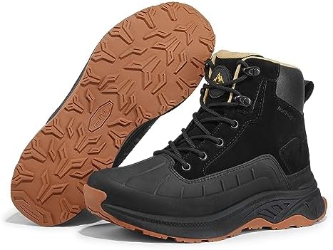 NORTIV 8 Women's Waterproof Hiking Boots Outdoor Trekking Camping Trail Hiking Boots - Image 6