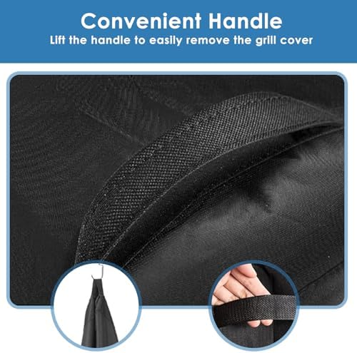 Grill Cover for Char-Broil Gas/Electric Style Patio Bistro Grill - Image 7