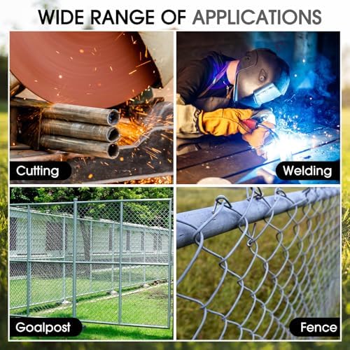 4 Pcs 1-1/2 Inch x 6ft Galvanized Chain Link Fence Extension Pipe/Tubing for Fence Top, Gates, Posts - Image 6