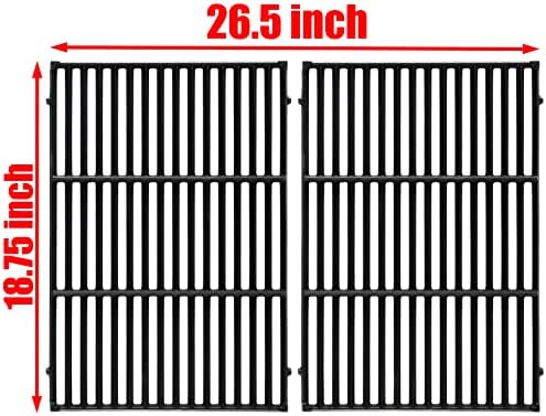66095 66802 Genesis II Grill Grate Replacement Parts for Weber Genesis ii 300 Series, Weber Genesis ii E-310 ii E-315 ii E-325 ii E-330 ii E-335 ii S-310 ii S-335 ii S-345 ii SE-335 ii SE-310 66805 - Image 2