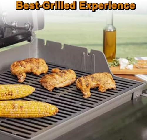7638 Spirit Grill Replacement Parts for Weber Grill Grates Spirit 300 Series E310 E-315 S-315 E-330 E330 E315 S315 Spirit II E-310 2 E-310 Gas Grill Parts Genesis Silver B 1000 Cooking Grates 2 Pcs - Image 6