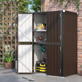 AECOJOY Outdoor Storage Cabinet Waterproof, 70'' Large Vertical with Floor by AECOJOY