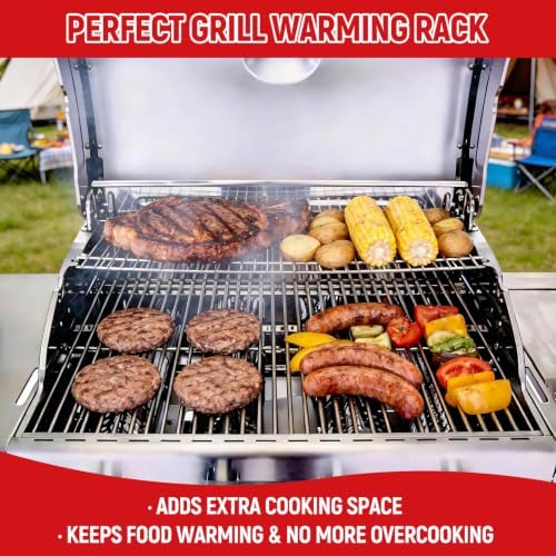 Grill Warming Rack for Nexgrill Home Depot 4-Burner Grills 720-0830H - Image 6