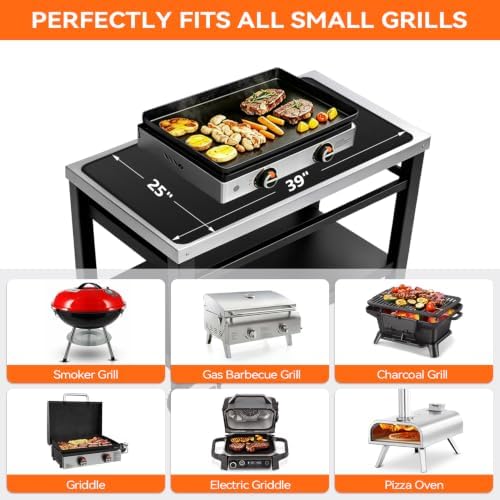39"x25" Under Grill Mats for Blackstone Tabletop-[Fireproof] [Oil-proof] - Image 3