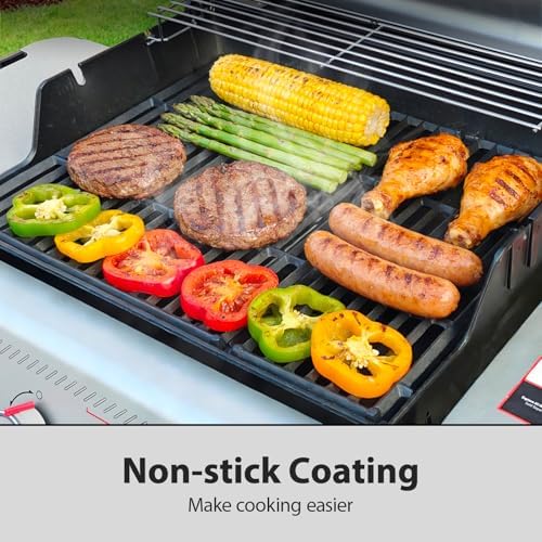 Utheer Spirit 400 2025+ Grill Grates, 17.5 Inch Porcelain Cast Iron - Image 3