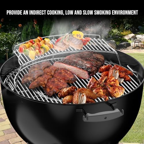 Skyflame Charkettle Stainless Steel Warming Rack - Image 6