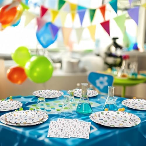 Science Party Decorations - Science Party Plates and Napkins for Kids Birthday Party, Serves 20 Guests - Image 4
