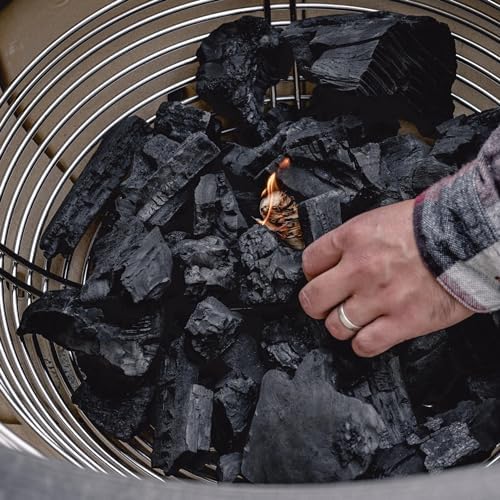 Kamado Joe Stainless Steel Charcoal Basket Grill Accessory to Create Multiple Cook Zones for All Classic Joe 18-inch Charcoal Grill and Smokers, Model KJ-MCC23 - Image 3