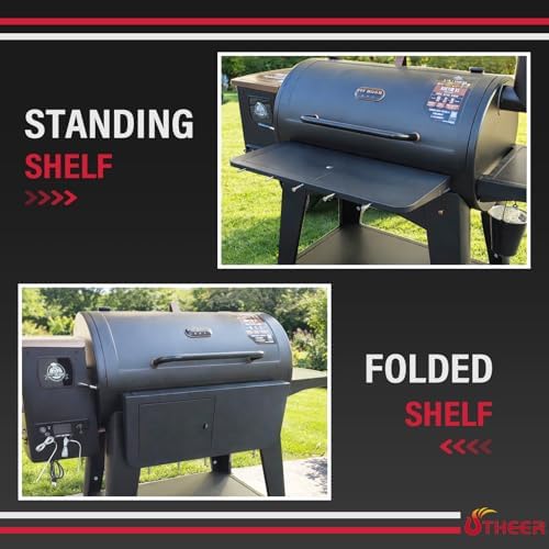 Utheer Folding Front Shelf for Pit Boss Austin XL 1000/Savannah 1500 - Image 4