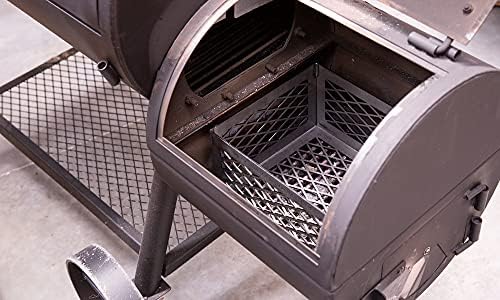 LavaLock® LASER Charcoal Basket 12 x 10 x 6" - Vertical Horizontal UDS smoker coal (firebox) LL-12106-R2 - Image 2