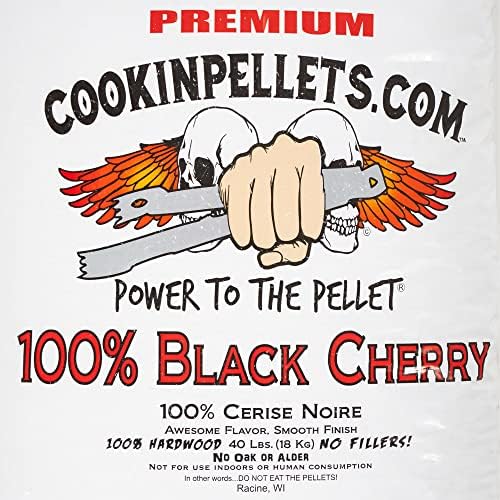 CookinPellets Black Cherry Hardwood BBQ Smoking Pellets, 40 lb Bag, 2-Pack - Image 5