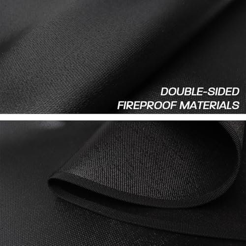 39" Fire Pit Mat for Solo Stove Bonfire - Round Under Grill Mat - Image 3