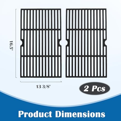 16.5" Grill Grates for Kenmore 4 & 5 Burners Gas Grill Replacement Parts - Image 3
