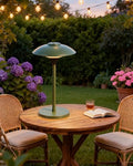 Electric Patio Heater, 1500W Portable Tabletop Infrared Heater by MOMOKOVA