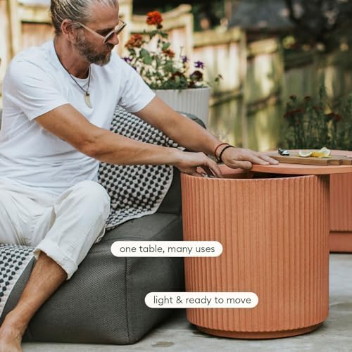Veradek Cooler Side Table - Outdoor Cooler Table and Ice Chest - Image 4