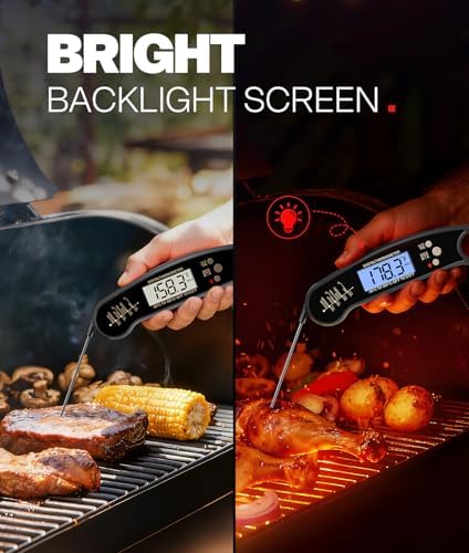 Meat Thermometer Digital, Food Thermometer for Cooking, Black - Image 4