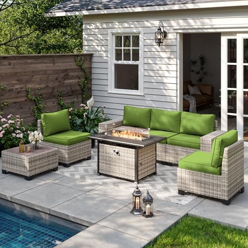 Outdoor Patio Furniture Set PE Wicker Rattan Outdoor Sectional Sofa by MuphyersPatioFurniture