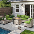 Outdoor Patio Furniture Set PE Wicker Rattan Outdoor Sectional Sofa by MuphyersPatioFurniture