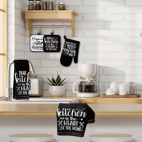 Sratte 6 Pcs Kitchen Decor Accessories Set, Kitchen, White - Image 6