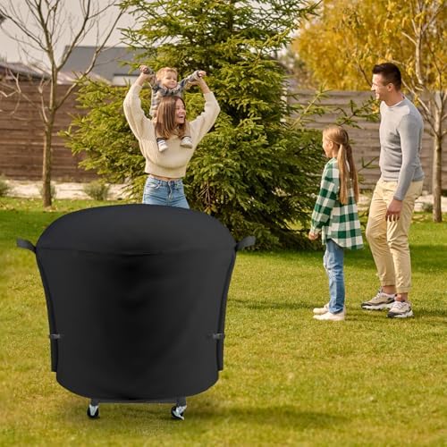 Outdoor Grill Cover Fits Cuisinart 22" CGG-888 360 Griddle Cooking Center, Cover Geny Waterproof 600D Heavy Duty 360° Gas Grill Covers, 30" L x 30" D x 46" H. - Image 6