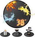 38" Round Fire Pit Mat for Solo Stove & Under Grill Mat for Outdoor Grill by Youlvy