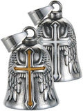 Motorcycle Bell Guardian Angel Gremlin Lucky Charm Gift For Riders by CTZSRGuardianAngelGoodLuckBells