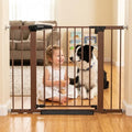 Mumeasy Baby Gate with Door, 26-40" Pressure Mounted Dog Gate for Doorways by Mumeasy-FocusonBabyPetSafetyGate
