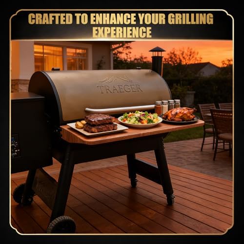QuliMetal Foldable Front Shelf for Traeger Pro 34 Series - Image 5