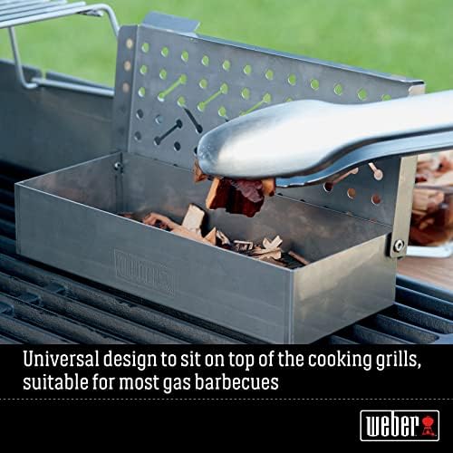 Weber® Premium Universal Smoker Box, Stainless Steel - Image 6