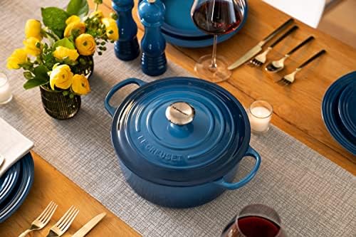 Le Creuset Enameled Cast Iron Round Dutch Oven, 4.5 qt., Marseille - Image 5