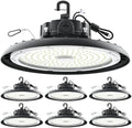 AIKVSXER 240W UFO High Bay Light 43200LM 6000K, 1-10V Dimmable Shop Lights by AIKVSXER