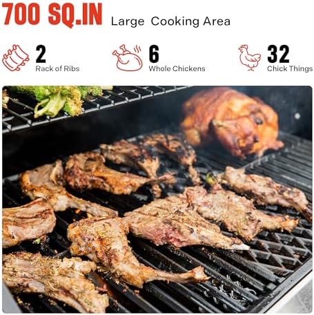 Monument Grills Larger Convertible 4-Burner Natural Gas Grill Stainless Steel Cabinet Style Propane Grills with BBQ Cover(2 Items), Outdoor Use - Image 4