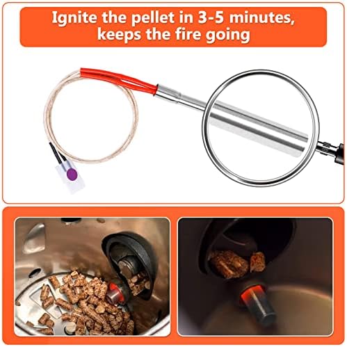2 Pack Hot Rod Ignitor Kit for Traeger, Pit Boss & Camp Chef Pellet Grills - Image 3