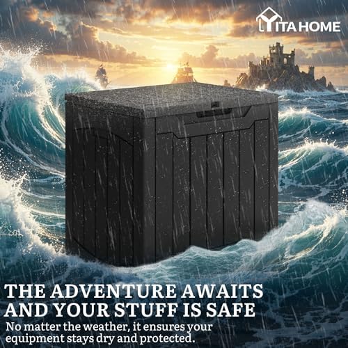 YITAHOME Outdoor Resin Storage Box 31 Gal - Image 5