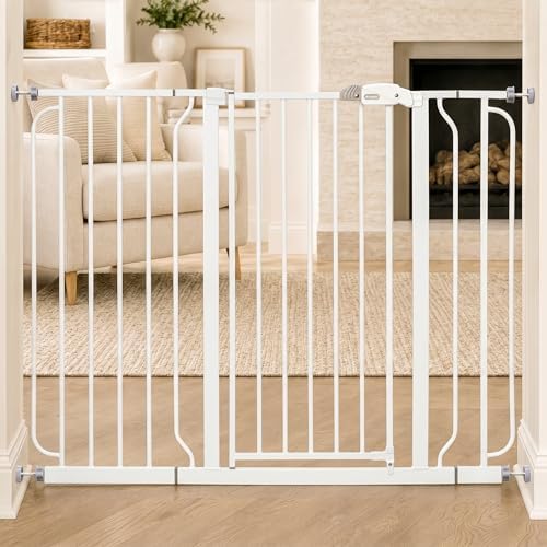 Regalo 36" Extra Tall and Wide Baby Gate, Bottom of Stairs & Doorways by Regalo