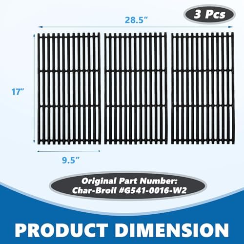 17" Grill Grate Replacement Part for Charbroil Tru Infrared Grill 463242715 - Image 2