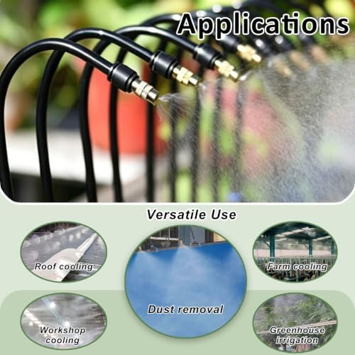 Plant Misting Sprinkler System Kit for Outside Patio - Image 7