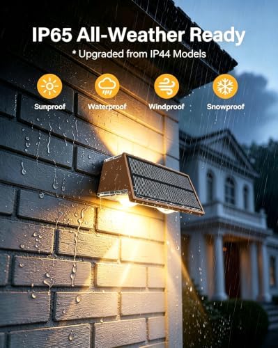 Solar Fence Lights Outdoor, 16 Pack Fence Solar Lights Waterproof - Image 4