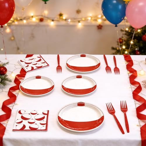 96 Pcs Gone Fishing Party Supplies,Plates Napkins & Forks for 24 Guests - Image 7