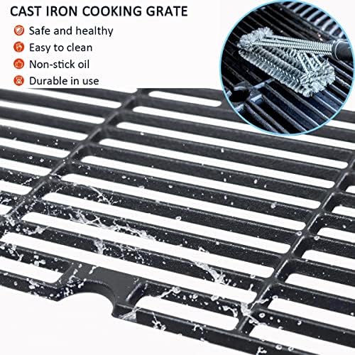 11 x 17 Cast Iron Grill Grate for Nexgrill 6 Burner Deluxe 720-0896B 3-Pack - Image 4